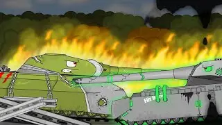 Toxic Landkreuzer P1500 Monster vs. IS-40 iron - cartoons about tanks