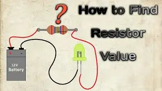 simple LED Circuit | LED Glowing circuit for beginners  #diy