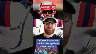 New England Patriots and WR DeVante Parker agree on a new contract 🚨 #shorts #patriots #nfl