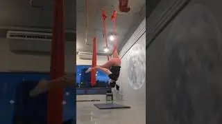 Aerial hammock practice 1 on 23 Aug 2024