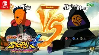 #219 Pertarungan Topeng Tobi Vs Masked Man Naruto Ultimate Ninja Storm 4 Switch