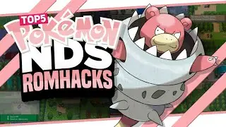 TOP 5 MELHORES POKÉMON NDS HACK ROMS COMPLETAS COM MEGA EVOLUÇÃO, ALOLA FORM, 7 GEN