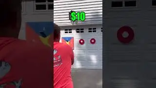$1-$100 Card Throwing Challenge (HE DID IT) 
