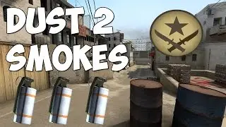 CS:GO Smoke Spots - Dust 2, Terrorist Side