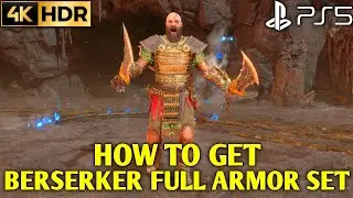How to Get Berserker Armor GOD OF WAR RAGNAROK Berserker Armor Set|GOW Ragnarok Berserker Armor Set