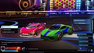 Roket League mas nao sei se vou sair ou nao parte dois (Ganhei um novo carro titan waite)