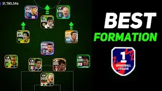 Top 4 Formations for Division 1 in eFootball 2024 Mobile