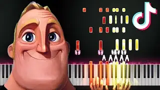 Mr Incredible Becoming Canny - Meme - Piano tutorial