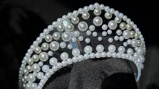 Прозрачный кокошник диадема #ЛисьяМастерская