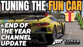 My Best Tune So Far +🎄Channel Update  -  Corvette C8 - GT Quick Look - Forza Motorsport