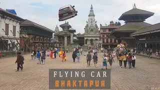 Flying car - Test shot - Blender 2.9
