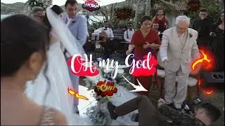 Fotográfo Caindo em casamento