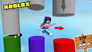 IF YOU STOP RUNNING, YOU LOSE! ROBLOX: NO STOP OBBY || Let's Play Wednesday