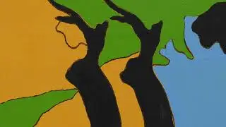 Tano Festa I Paesaggio con la maniglia, 1969