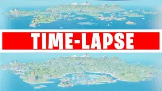 Season 3 Map Change Timelapse (Fortnite Chapter 2 Moments)