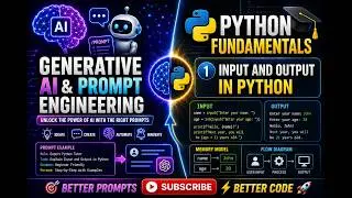 Input and Output in python