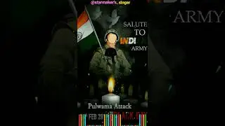 Pulwama Attack Status || Salute To Indian Army 🇮🇳 || Pulwama Status Video || #pulwama #pulwamaattack