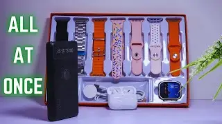 Smartwatch full package with free POWERBANK. Tosubwa 😲