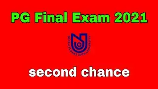 NSOU PG Final Exam Re Open | NSOU PG Final Exam 2nd Chance | NSOU PG Final Exam 2021