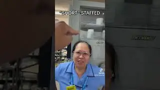 Yes short staffed hospitals lol