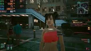 Cyberpunk 2077 - RTX 2060 Super + Ryzen 5 5500 - 1080p ultra settings