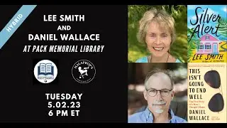 Lee Smith and Daniel Wallace at Pack Memorial Library | Malaprop's Presents