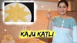 Kaju Katli - Cashewnüsse Fudge (Vegan) - indische Süßigkeit - indisch Kochen