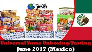 Universal Yums June 2017 Tasting/Unboxing (Mexico)