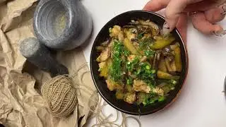 Жареная картошка страсть какая вкусная. Картошечка с секретом. #вкусныерецепты