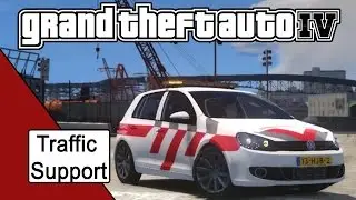 GTA 4 Volkswagen Golf Traffic Support