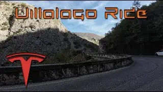 Ride To Villalago with my Tesla Model Y!
