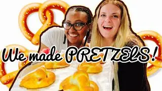 The PERFECT PRETZELS! BAKE WITH US!