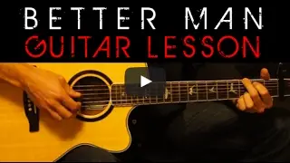 Little Big Town - Better Man Easy Acoustic Guitar Tutorial Lesson Cover + Tabs/Chords/Lyrics