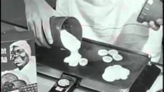 1959 Classic Commercial for Aunt Jemima Pancakes with Bananas