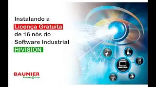 Instalando a Licença Gratuita de 16 nós do Software Industrial HiVision