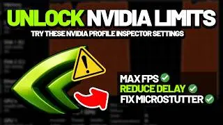 STOP Using Random NVIDIA Inspector Tweaks — UNLOCK MAX FPS
