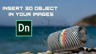 Adobe Dimension CC Beginners Tutorial | 3D Product Mockup |  3D Object | Adobe Short Tutorial