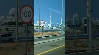 Большая белая мечеть шейха Зайда в Абу Даби, ОАЭ #shorts