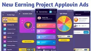 Earnings app swb files in Sketchware, Sketchware earnings app, Sketchware spin, refer and earn, task