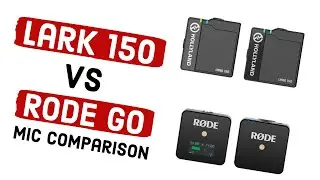 Hollyland LARK 150 Review VS Rode GO (Best Wireless Microphone System?) Rode Wireless Go Alternative
