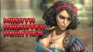 Raid Shadow Legends ¦ #Minaya Animated Champion abilities ¦ Created by  @OmegaZulas