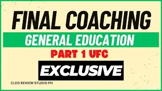 GEN ED FINAL COACHING SET A PART 10 150 ITEMS DRILLS