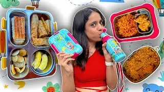 I Only Cooked And Ate Lunch Box Food For 24 hours!!😍😱