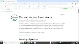 Get your Microsoft Educator (ME and ME Trainer Academy) Certificates