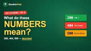 What 200, 404 & 500 REALLY Mean — HTTP Status Codes Explained Simply | API Course Ep 6