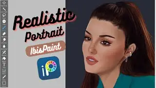 How to Paint Realistic Portrait - [IbisPaint Tutorial]