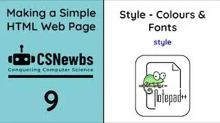 HTML Help 9 - Colours & Fonts