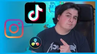Come Creare Video per Instagram e TikTok - Davinci Resolve Tutorial