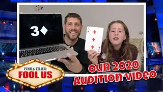 Seren and Nathan Fool Us 2020 Audition Video - The World's Most Expensive Card Trick.