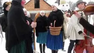 Fašiangy a tradičné pochovávanie basy v Krajnom 2010. Časť: 1